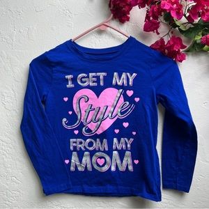 3 FOR $10 - Blue Long Sleeve Tee